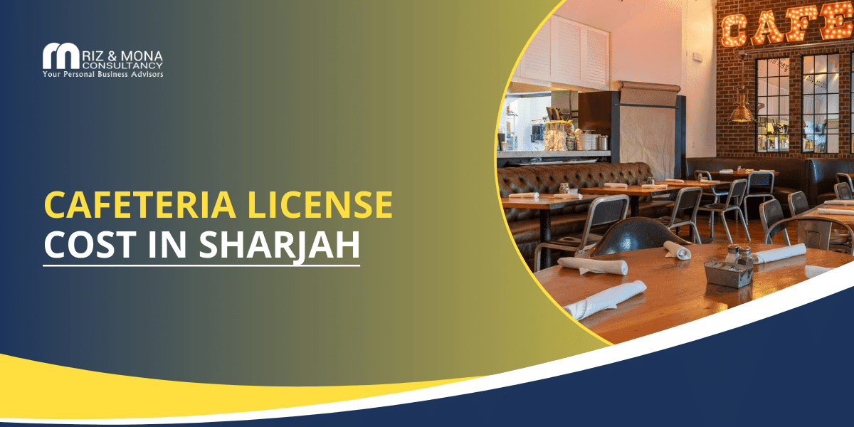 cafeteria license cost in sharjah