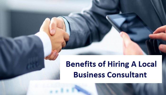 Hiring local business consultant