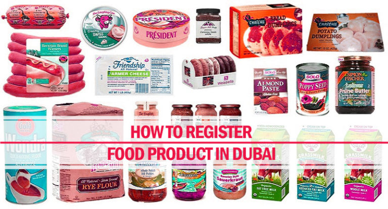 How register food product