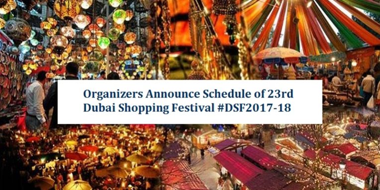 23rd Dubai Shopping Festival 2017-18