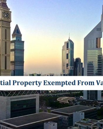 Residential Property Exempted From Vat