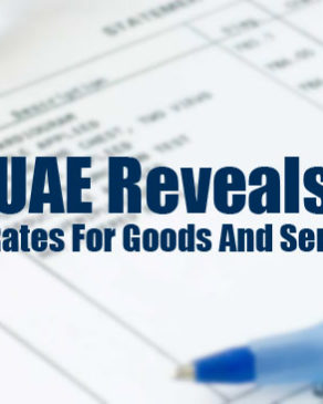 Reveals VAT rates goods and services