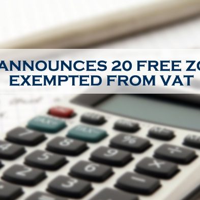 20 Free Zones Exempted From Vat