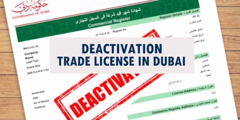 Deactivation Of Trade License In Dubai - Riz &amp; Mona Blog