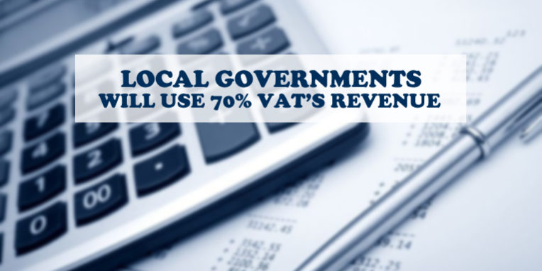 Local governments VAT revenue