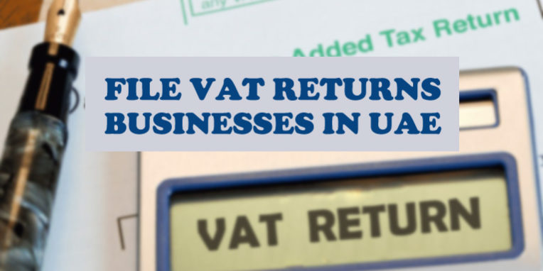 File VAT returns for businesses in uae