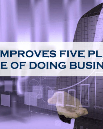 Five Places In Ease Of Doing Business
