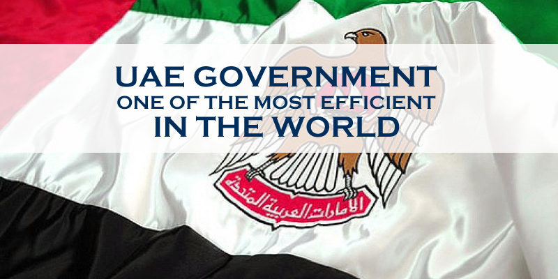 UAE Government – One Of The Most Efficient In The World