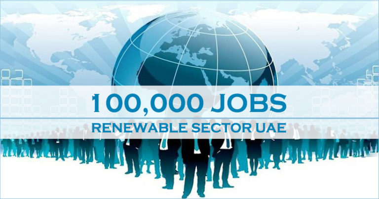 100,000 Jobs In Renewable Sector In UAE