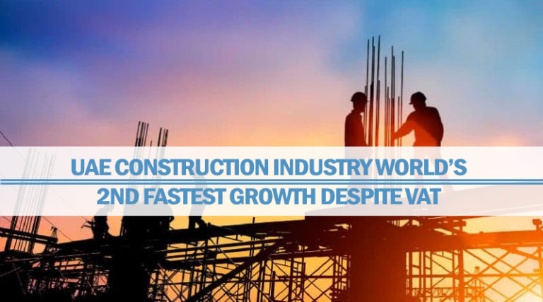 UAE Construction Industry World’s 2nd Fastest Growth
