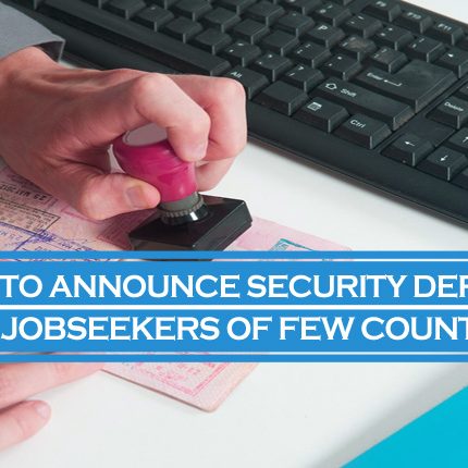 UAE Announce Security Deposit For Jobseekers Of Countries UAE Announce Security Deposit For Jobseekers Of Countries