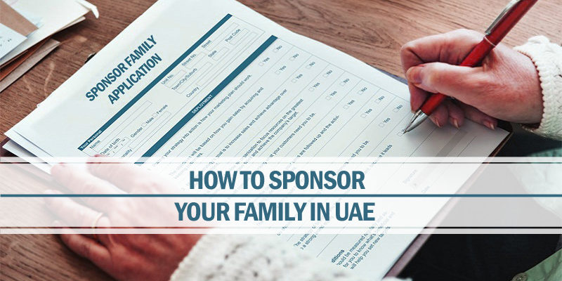 Sponsor your family in UAE