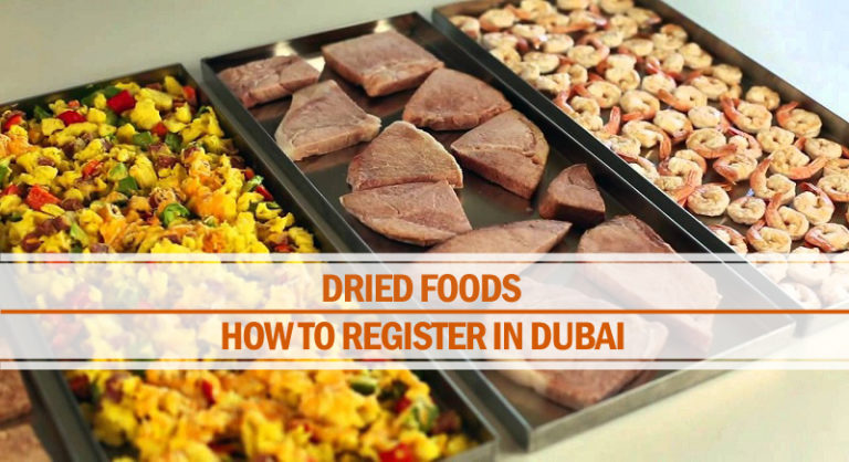 Register dried foods in Dubai