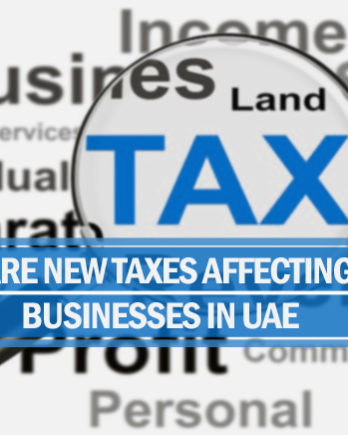 Taxes affecting businesses uae