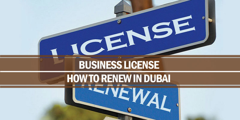 Renew business license Dubai