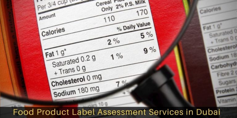 Food product label assessment