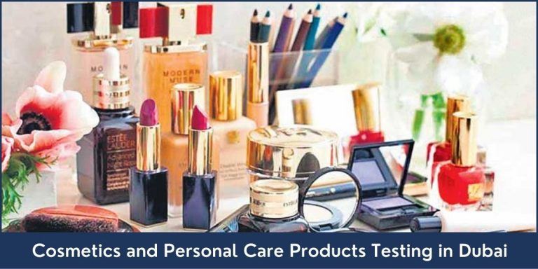 Cosmetics and Personal Care Products Testing in Dubai UAE