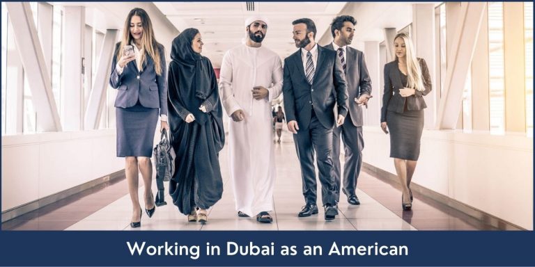 working in dubai as a us citizen