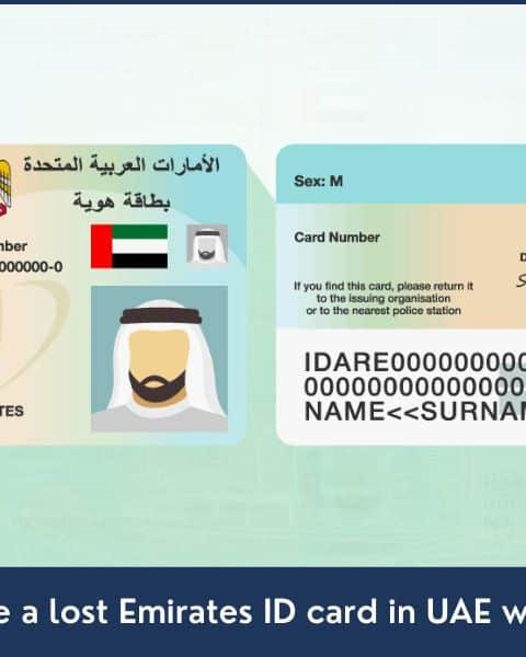 Replace Lost Emirates ID in UAE