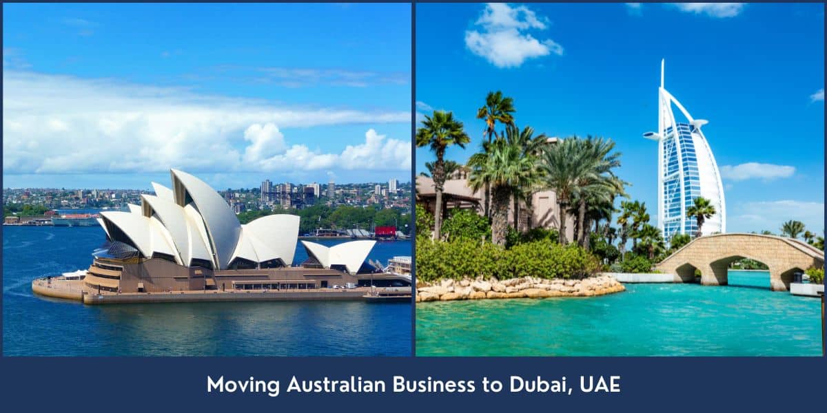 Business relocation from Australia to Dubai