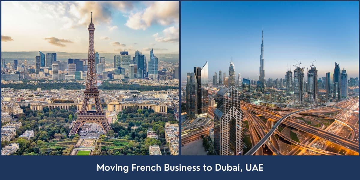 Business relocation from France to Dubai