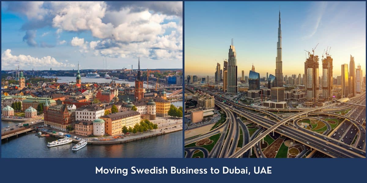 Business relocation from Sweden to Dubai