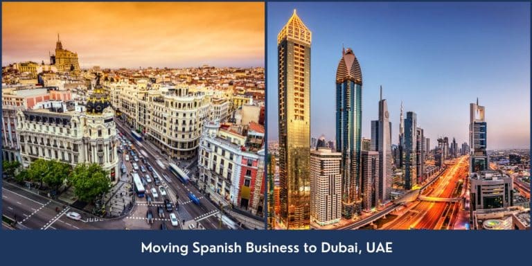 Business relocation from Spain to Dubai