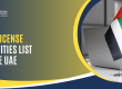 DED License Activities List in the UAE